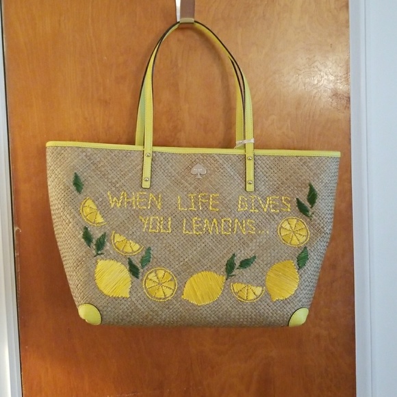 kate spade Handbags - NWT Kate Spade Lemon Tote